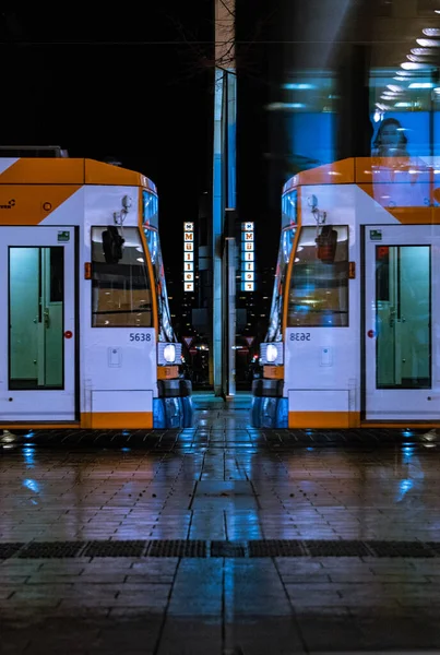 Bahnhof Der Stadt — Stockfoto