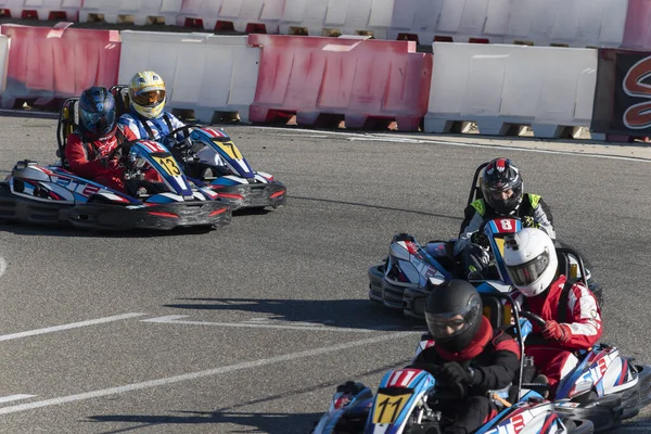 Fórmula Exibição Campeonato Karting — Fotografia de Stock