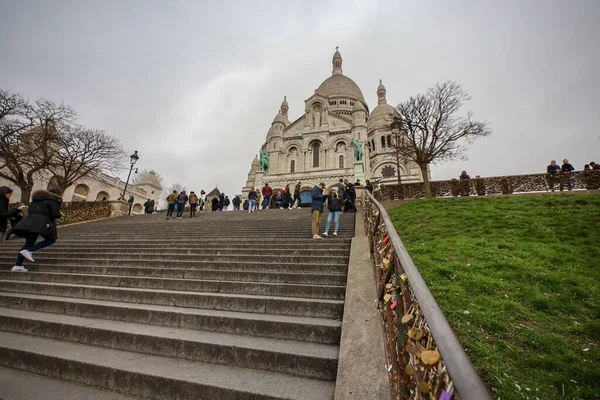 Kilátás Katedrális Notre Dame Paris Franciaország — Stock Fotó