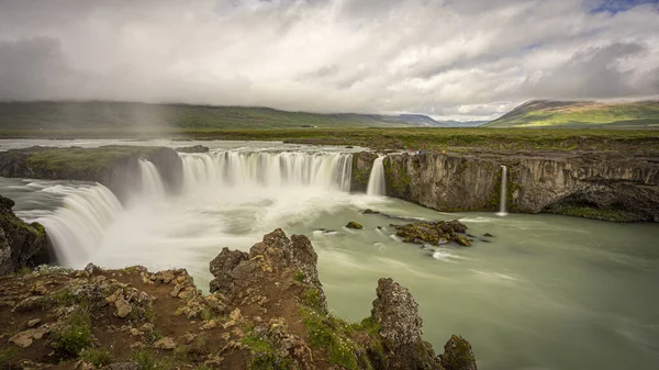 Bella Cascata Ghiandaia — Foto Stock