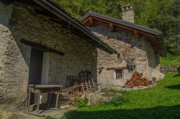 Altes Haus Dorf — Stockfoto