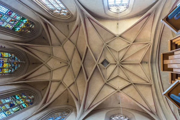 Interior Catedral São Vito França — Fotografia de Stock