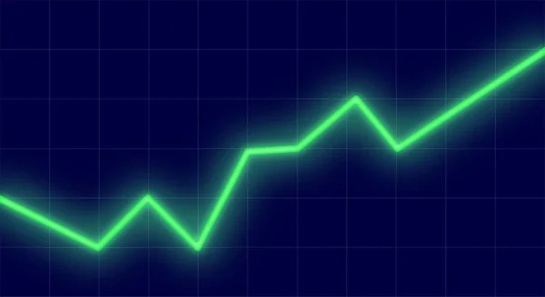 Wykres Finansowy Wykres Wykres Analityka Wzrost Dane Analiza Statystyki Wykresy — Zdjęcie stockowe