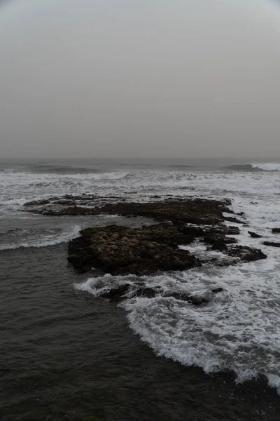 Waves Crashing Beach — Stock Photo, Image