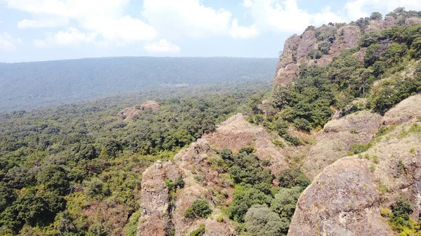 Vista Las Montañas Por Mañana — Foto de Stock