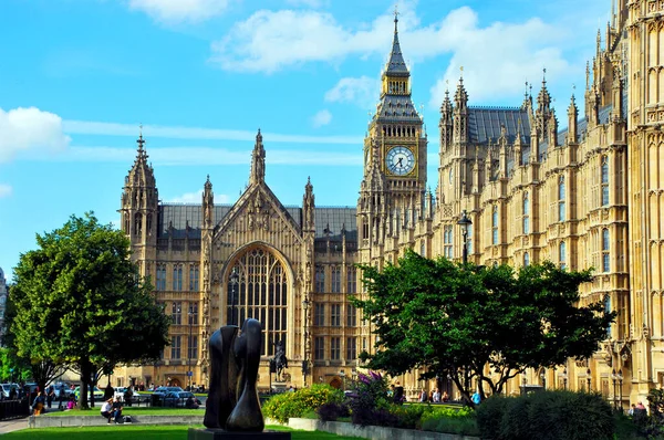 Londres Royaume Uni Septembre 2017 Bâtiment Parlement Dans Centre Historique — Photo