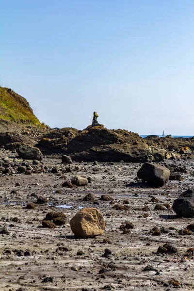 Sahilde Güzel Bir Manzara — Stok fotoğraf