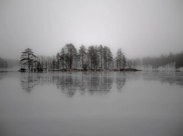 Beautiful Landscape Lake Background — Stock Photo, Image
