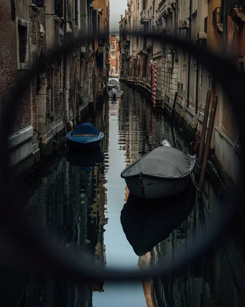 Venise Italie Circa Septembre 2017 Vue Sur Canal Dans Ville — Photo