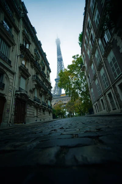 Vista Torre Eiffel Centro Ciudad — Foto de Stock