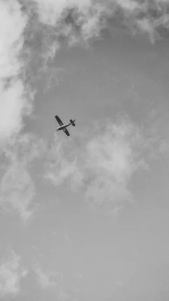 Avión Volando Cielo — Foto de Stock