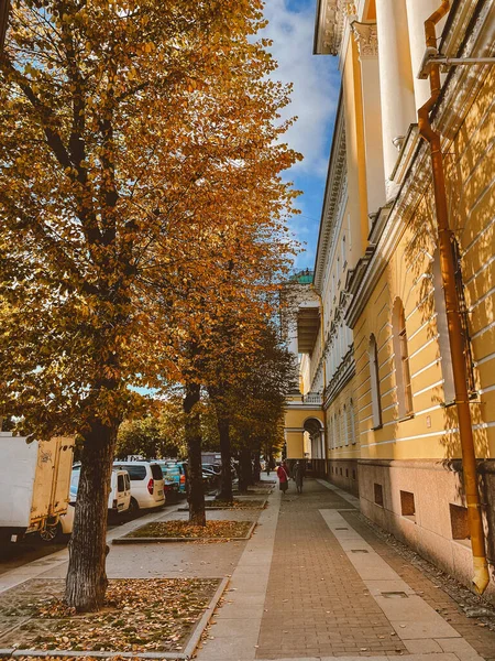 Podzim Městě Riga — Stock fotografie