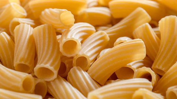 Rauwe Macaroni Pasta Een Kom — Stockfoto