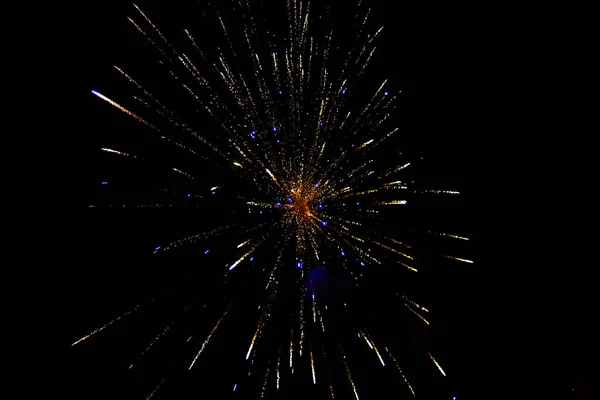 Fireworks Night Sky — Stock Photo, Image