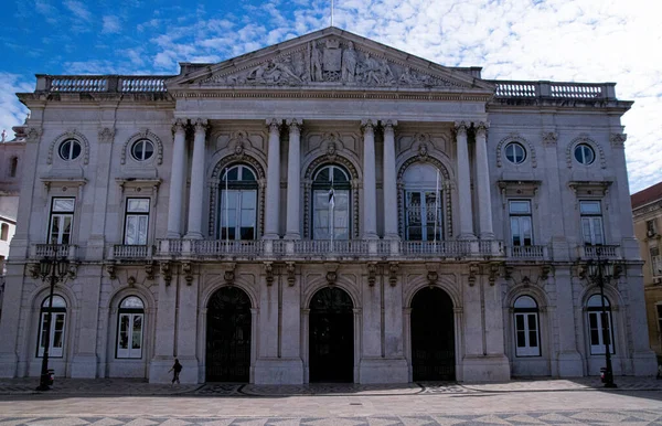 Città Del Centro Storico Della Capitale Dello Stato Del Punto — Foto Stock