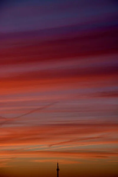 Farbenfroher Sonnenuntergang Bei Sonnenaufgang — Stockfoto