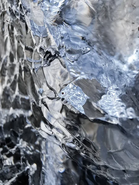 Fondo Abstracto Con Superficie Congelada Dañada —  Fotos de Stock