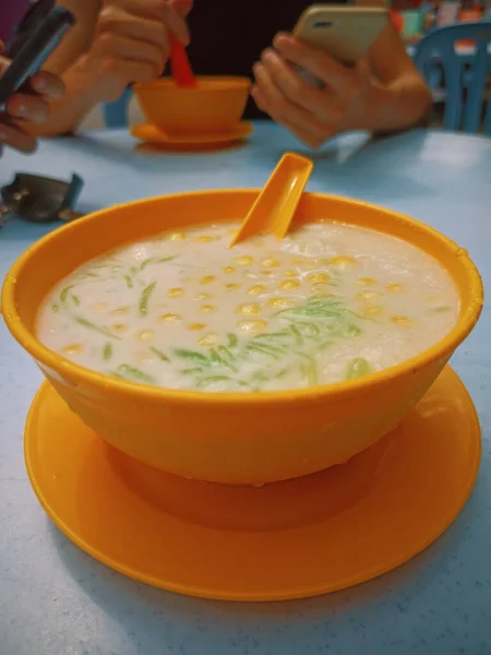 Sopa Con Calabaza Zanahoria — Foto de Stock