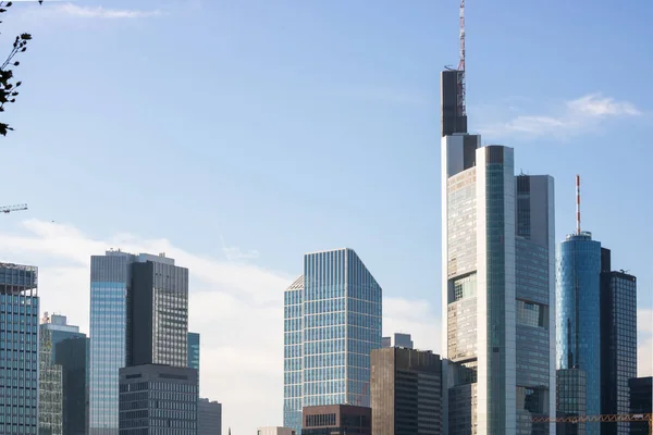 New Yorker Skyline Mit Wolkenkratzern Und Himmel — Stockfoto