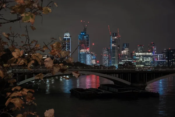 Лондон Октябрь 2019 Город Нью Йорк — стоковое фото