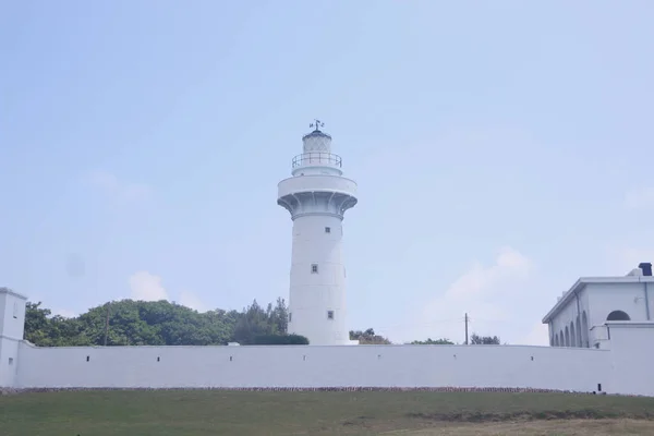 Farol Praia — Fotografia de Stock