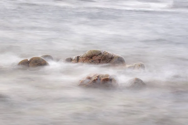 Vagues Sur Plage — Photo