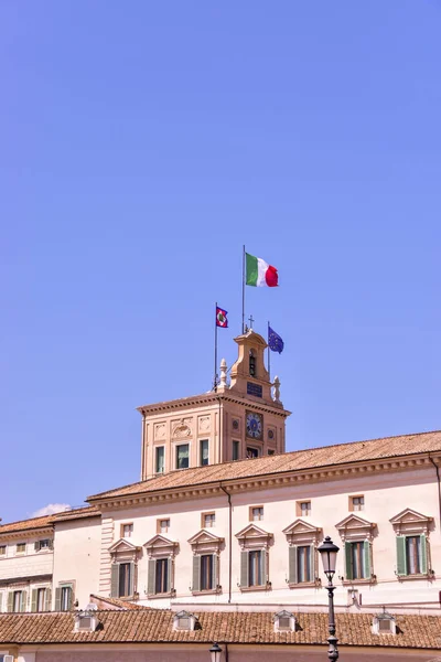 Die Nationalflagge Des Staates Der Hauptstadt Der Republik Der Schönsten — Stockfoto