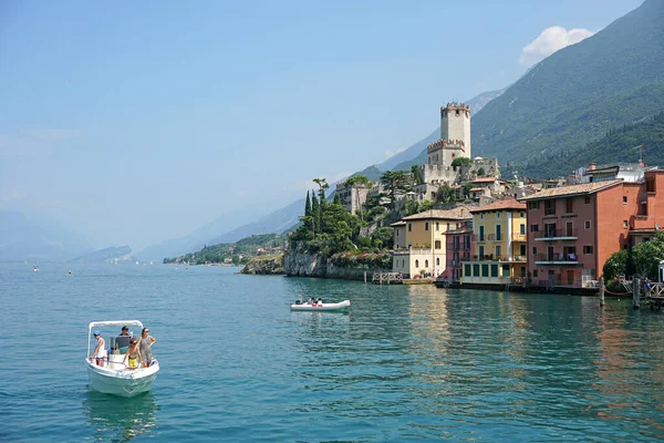 Bella Vista Sul Lago Como Italia — Foto Stock