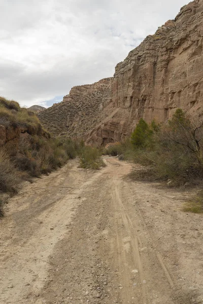 Estrada Deserto — Fotografia de Stock