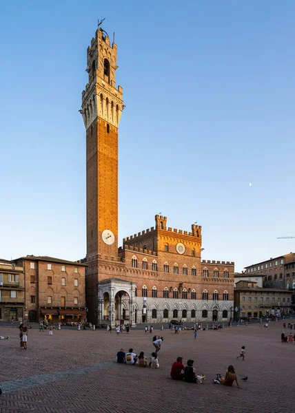 Floransa Talya Haziran 2017 Siena Toskana Daki Palazzo Vecchio — Stok fotoğraf