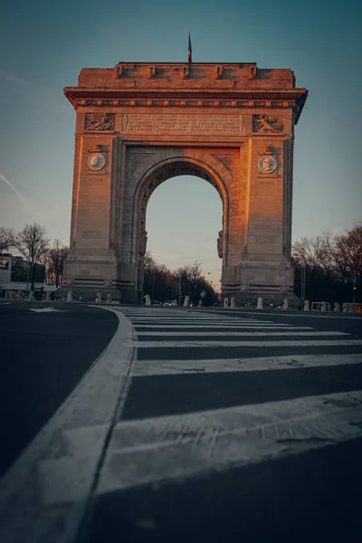 Arc Triomphe Paris France — стоковое фото