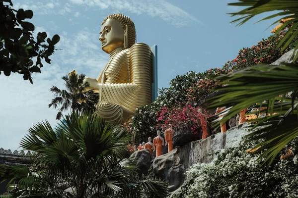 Buddha Statue Temple Nature Background — Stock Photo, Image