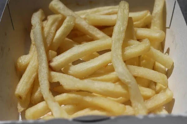 Närbild Pommes Frites — Stockfoto