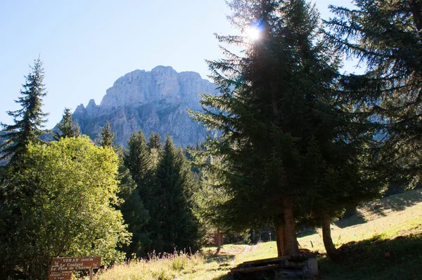 Hermosa Vista Las Montañas — Foto de Stock