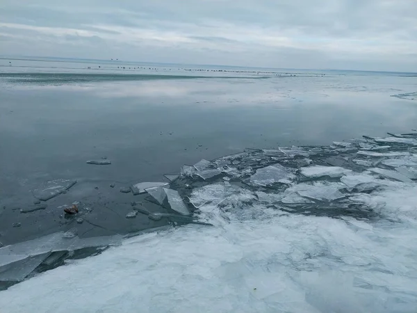 Bela Vista Lago Baikal — Fotografia de Stock