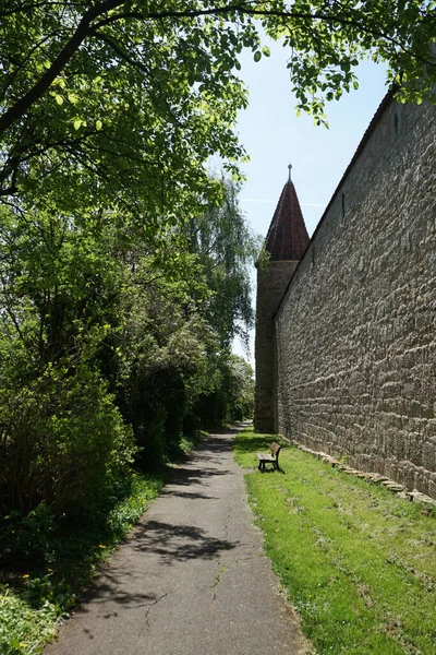 Vieille Église Bois Dans Ville Ancienne Ville — Photo