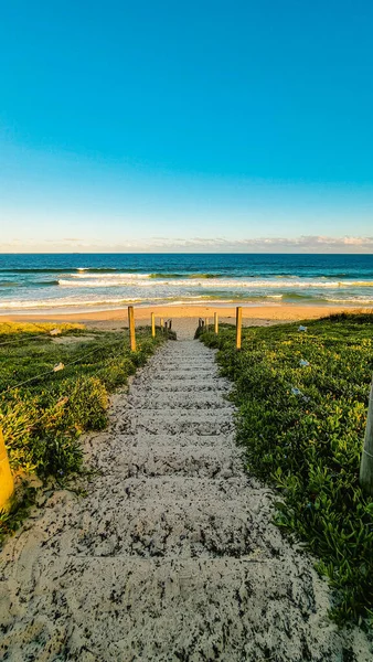 Belle Vue Sur Côte Mer — Photo