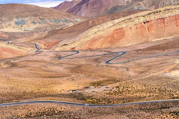 Вид Дорогу Пустыне — стоковое фото