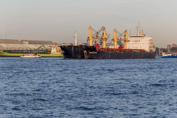 Many Ships Seaport — Stock Photo, Image