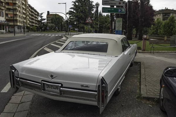 Paris França Junho 2018 Carro Está Estacionado Rua Cidade — Fotografia de Stock