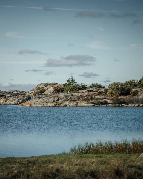 Belle Vue Sur Lac Dans Les Montagnes — Photo