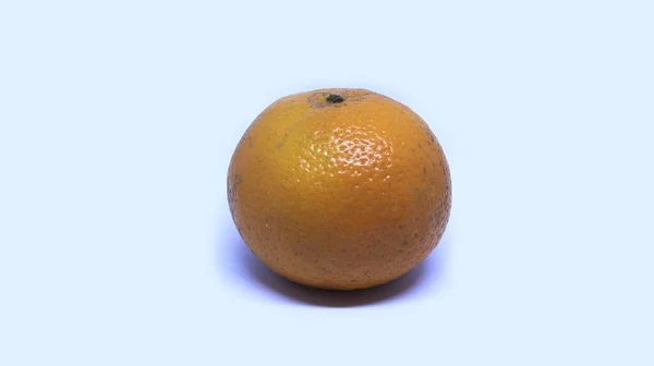 Čerstvé Pomerančové Ovoce Bílém Pozadí — Stock fotografie
