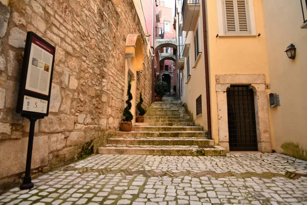 Узкая Улица Старом Городе Дубровник Хорватия — стоковое фото