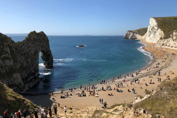 Ein Schöner Blick Auf Den Strand Norden Israels — Stockfoto