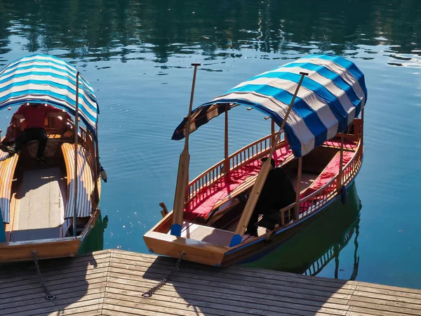 Туристичні Човни Озері Подорожі — стокове фото