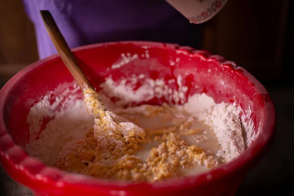 Închiderea Unui Castron Alimente Delicioase — Fotografie, imagine de stoc