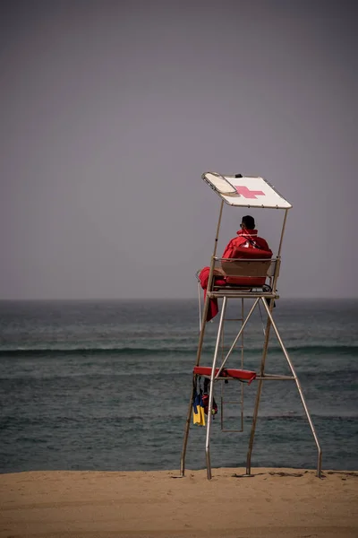 Badvakt Stranden Natur — Stockfoto