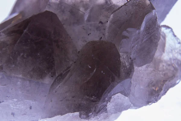 大型矿物石英晶体 — 图库照片