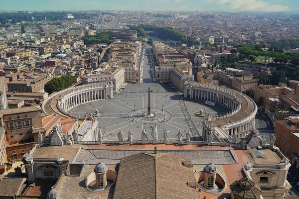 Вид Воздуха Город Рим Италия — стоковое фото