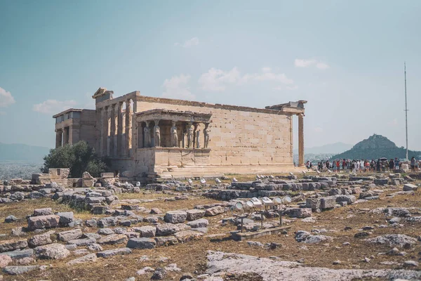 Rovine Dell Antico Tempio Greco — Foto Stock